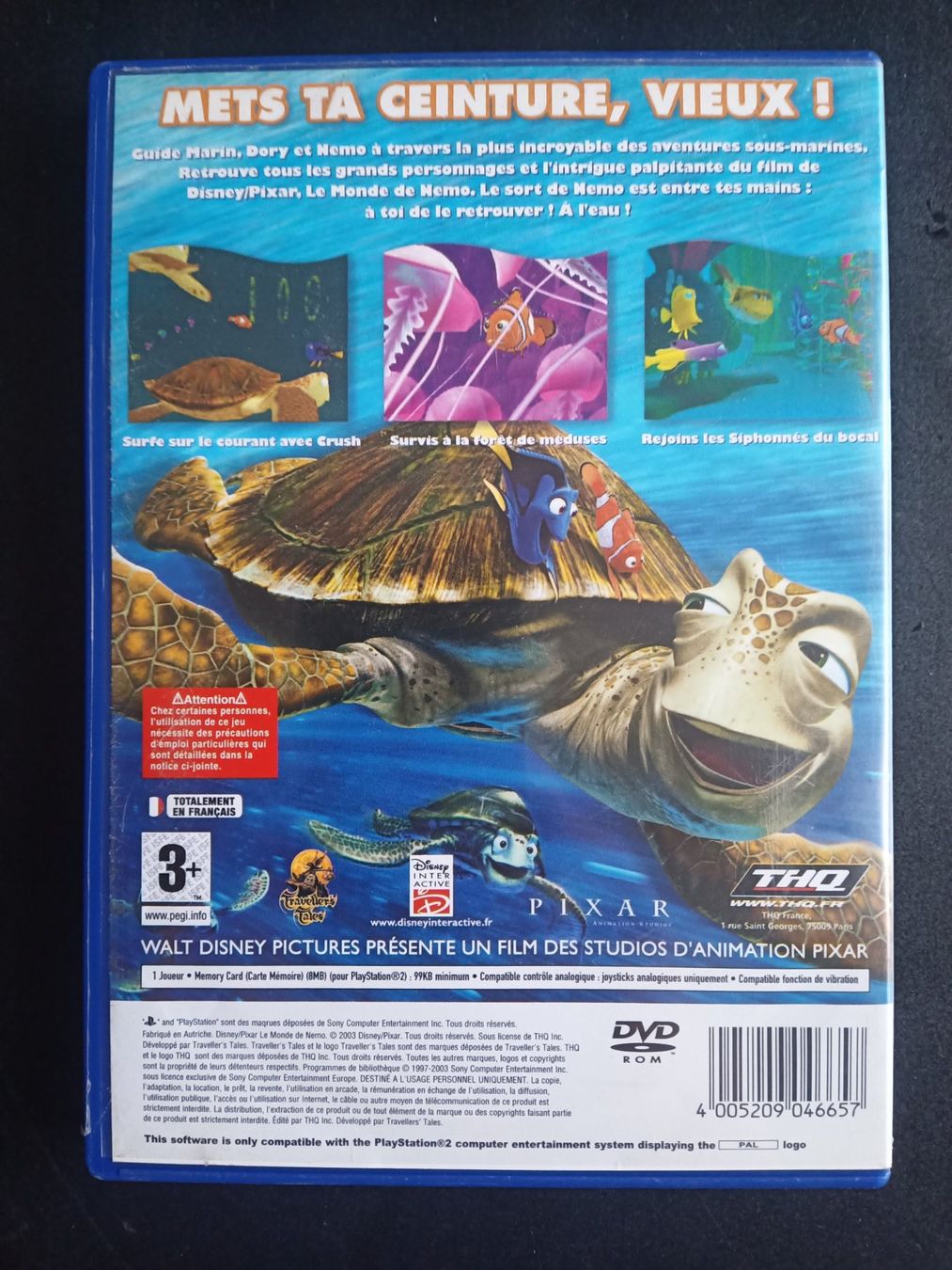 Giochi: Le Monde de Nemo - Jeu PS2 – Usato da Renens VD venduto da JoliCoeur1020 1
