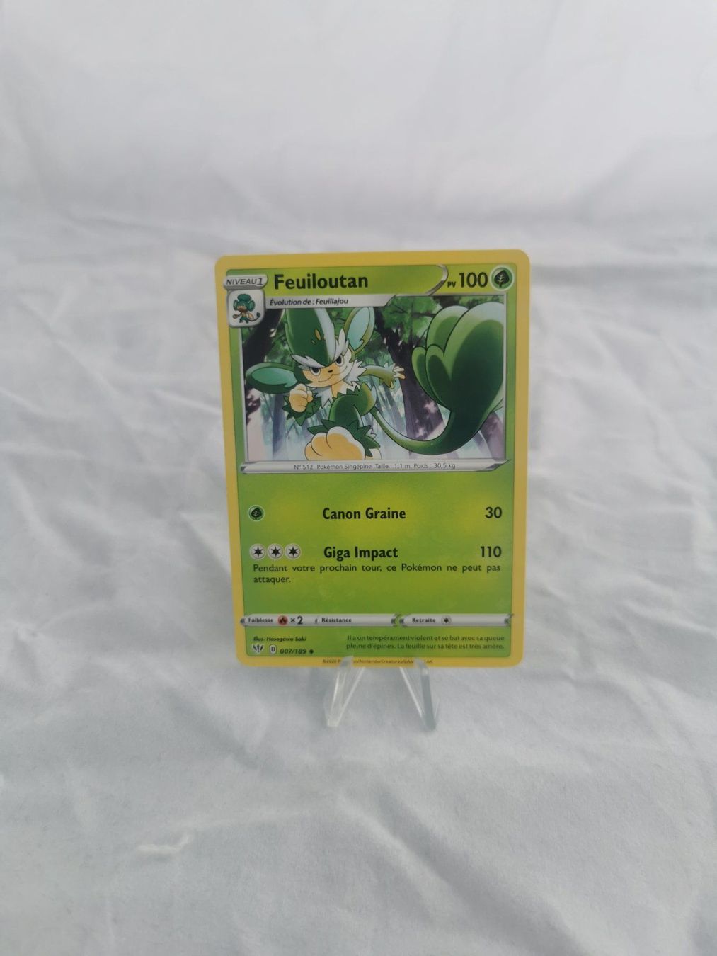Pokémon Carte collezionabili: Feuiloutan - Pokemon Card – Usato da Dulliken venduto da Sefty