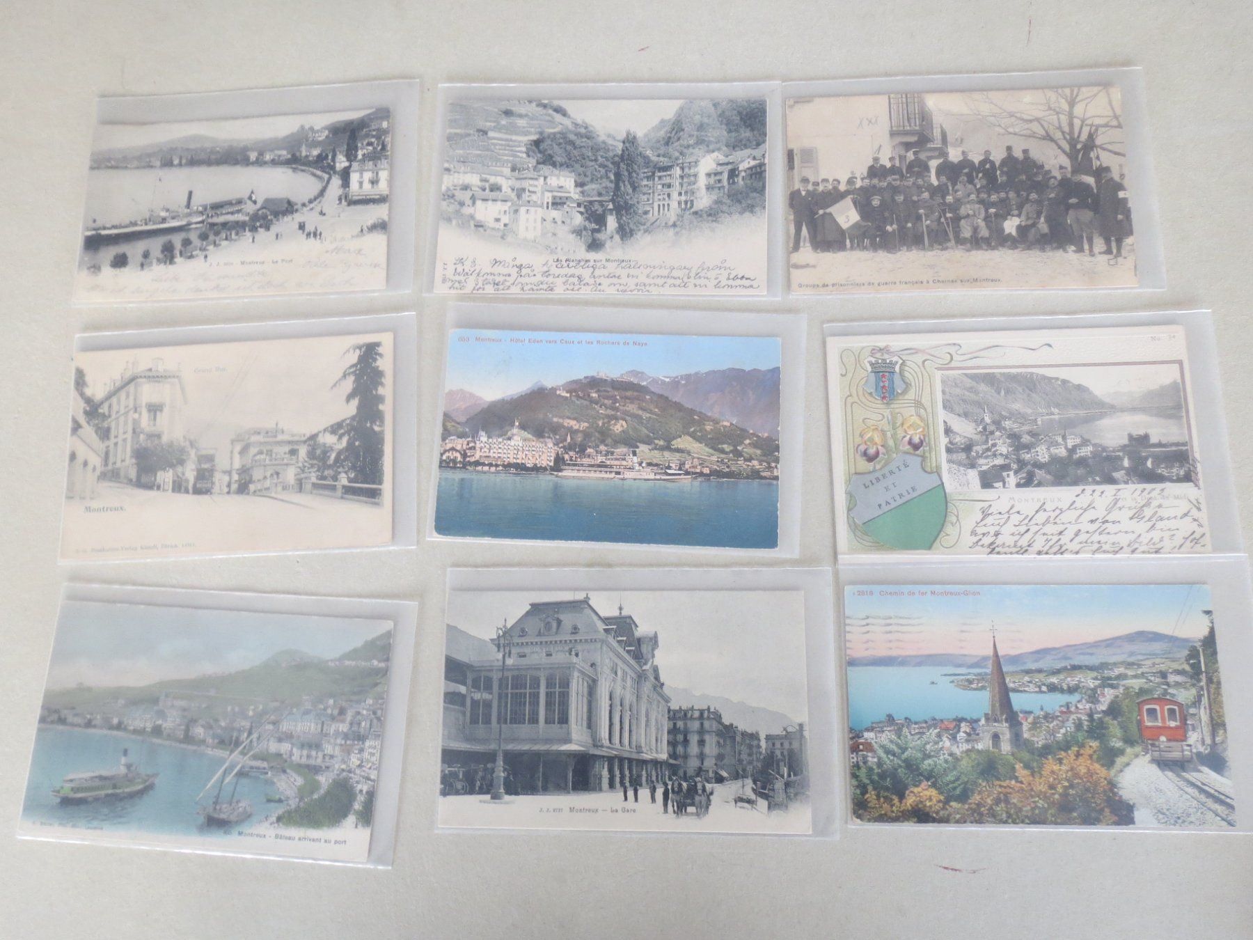 Cartoline postali: Montreux - 310 alte Ansichtskarten – Usato da Tagelswangen venduto da Miski