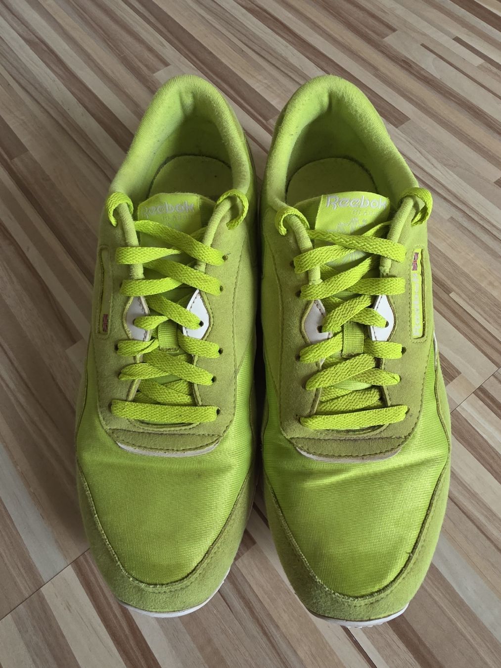 Reebok Scarpe da uomo: Reebok Classic CLASSIC NYLON COLOR - Vert – Usato da Villeret venduto da Boinay 1