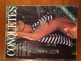 vintage erotique erotik  sex Magazine - Conquetes N°1 1975