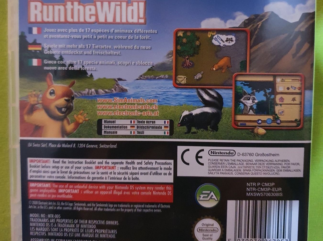 Nintendo Spiele: Nintendo DS Spiel: Sim Animals – Gebraucht aus Volketswil von nibin99 1