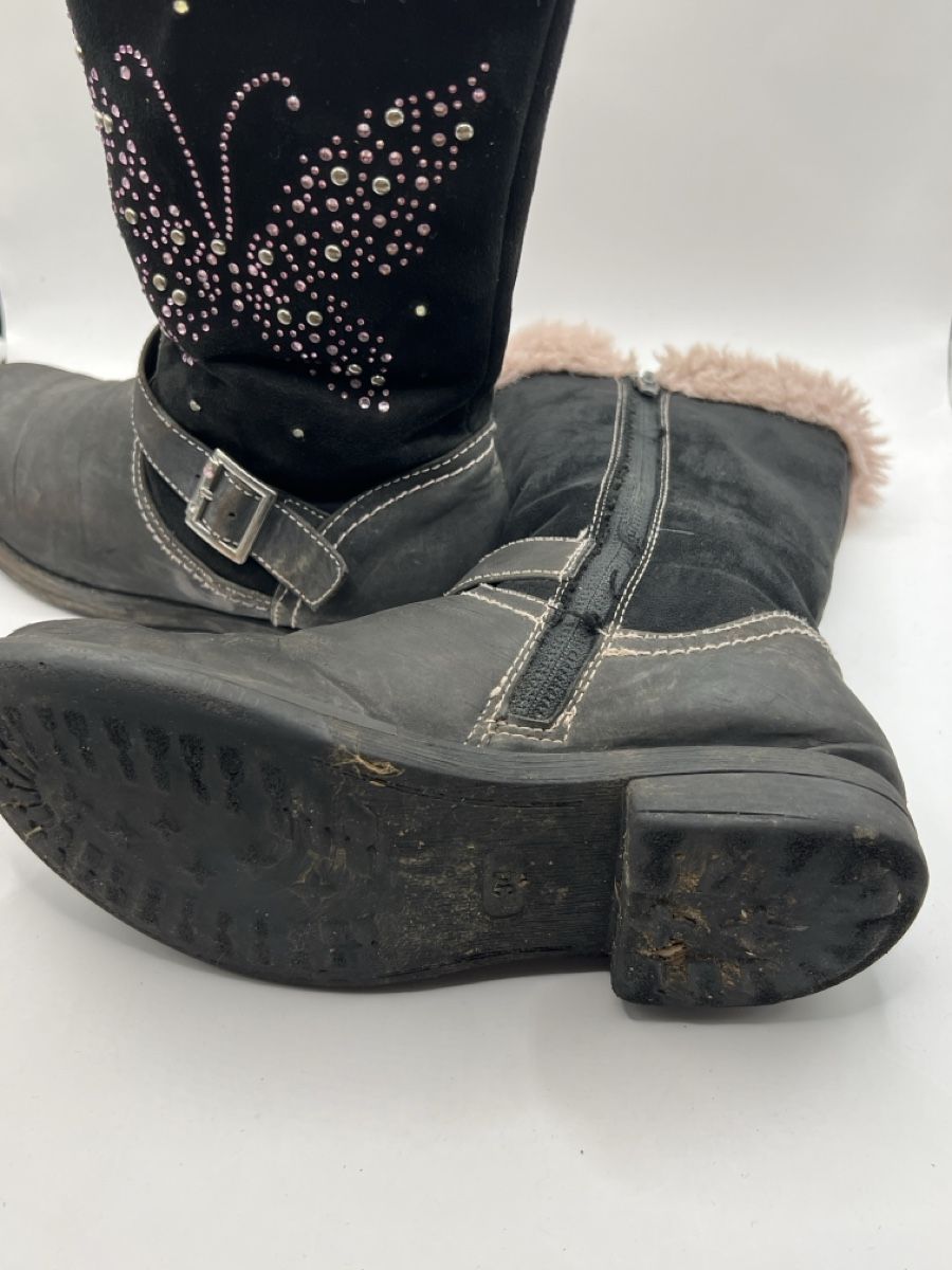 Schuhe für Mädchen: Winterstiefel Mädchen - Gr. 34 – Gebraucht aus Zuchwil von Commander0 3