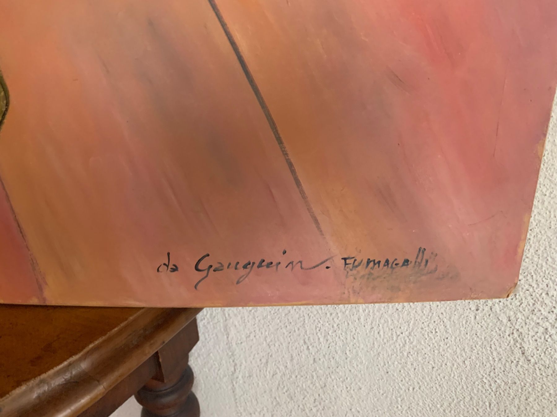 Foto & Immagini: Holzbild gerundet  - 120x80 cm - Ein Hingucker – Usato da Wohlen AG venduto da samoali 1