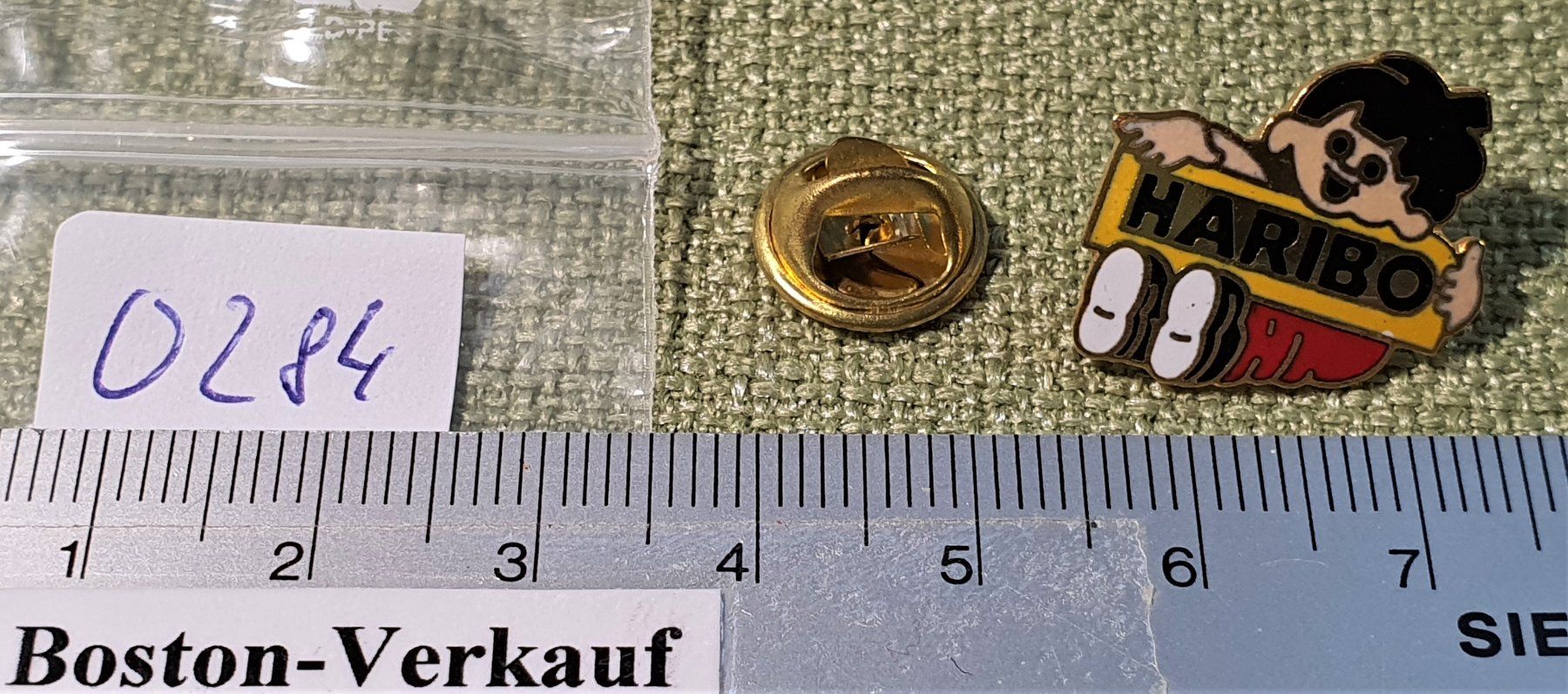 Placchette & Badge: O284 - Pin Junge von HARIBO – Usato da Reinach BL venduto da Boston-Verkauf 1