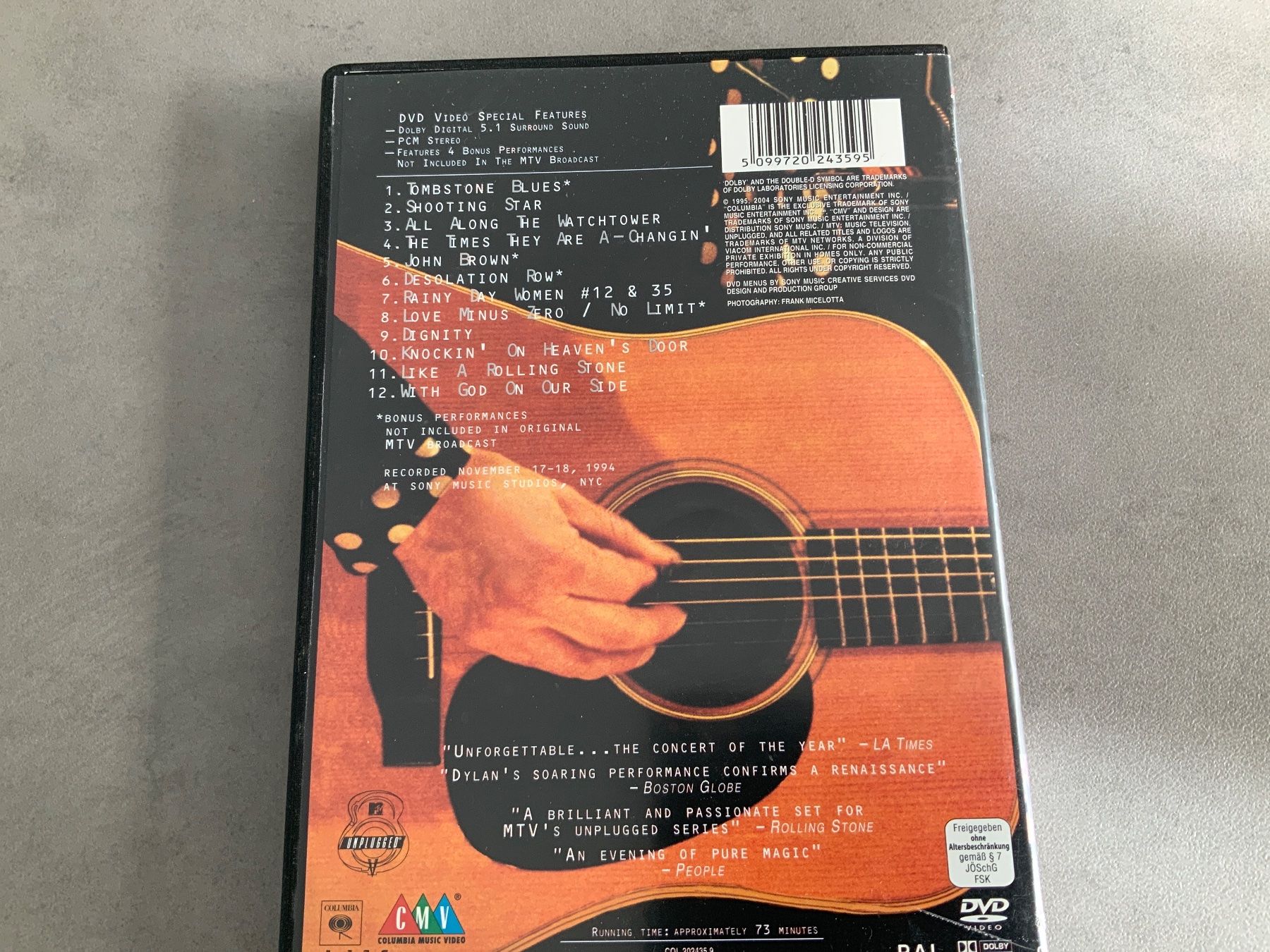 Tous les DVDs: Bob Dylan, Unplugget, DVD – D'occasion à Uster par Macita56 1
