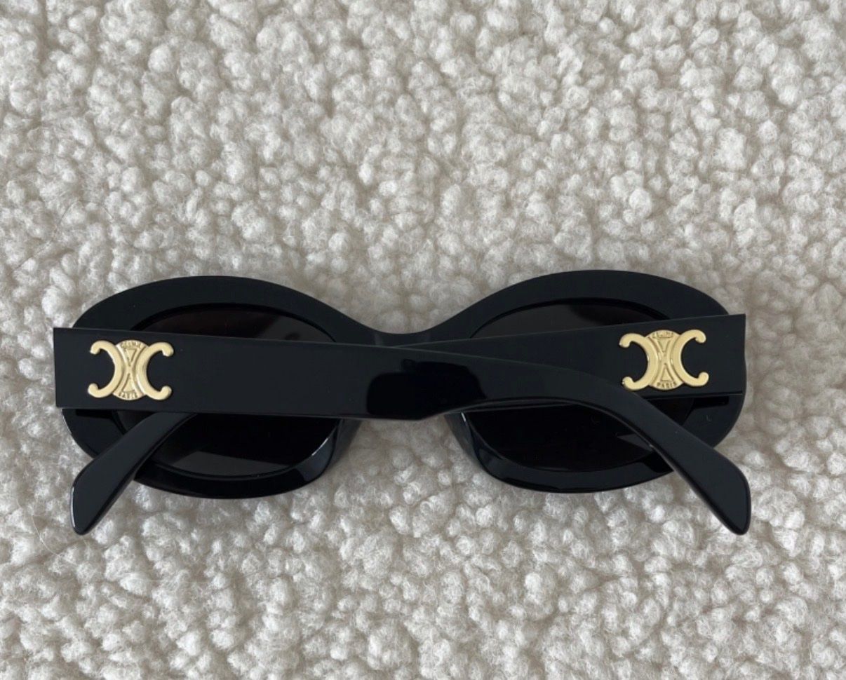 Celine Occhiali & Lenti: CELINE Sonnenbrille Triomphe 01 Schwarz 52-22 – Nuovo e nell'imballaggio originale da Frauenfeld venduto da Vanityroom 4