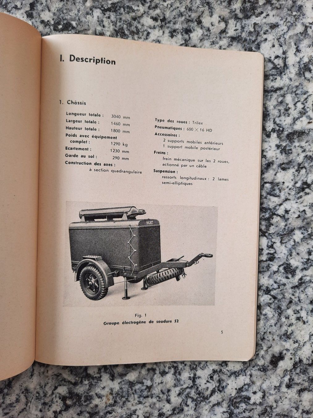 Libri: Le Groupe Electrogène de Soudure 52 – Usato da Ruswil venduto da Sammlergeist 2