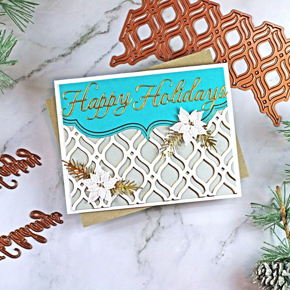 Sciablone: Spellbinders Dies ** Mosaic Bracket ** – Nuovo e nell'imballaggio originale da Rubigen venduto da rofi100 4