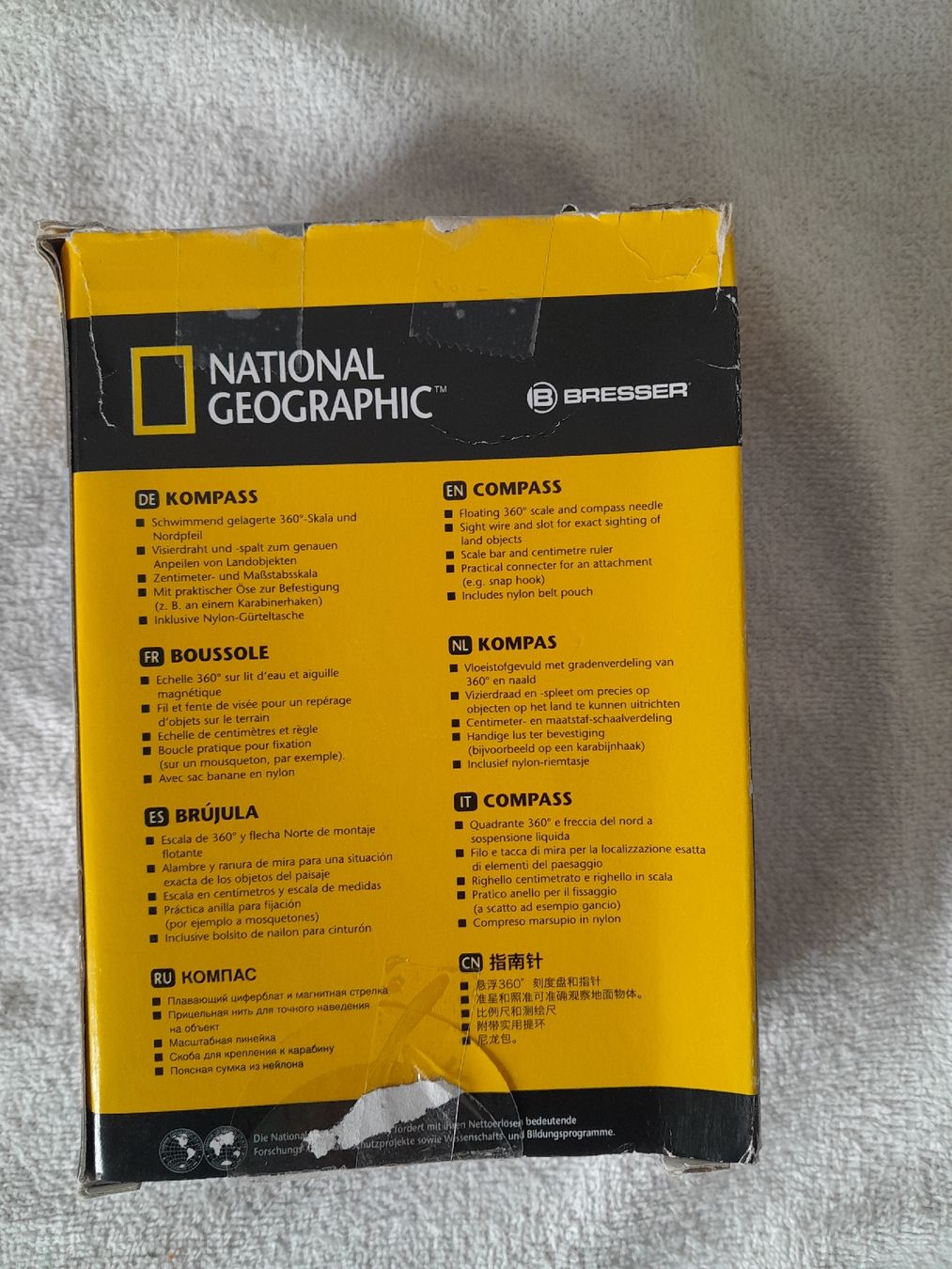 GPS & Strumenti di misurazione: National Geographic Kompass mit Zubehör. – Nuovo (secondo la descrizione) da Rossrüti venduto da Hansi778 5