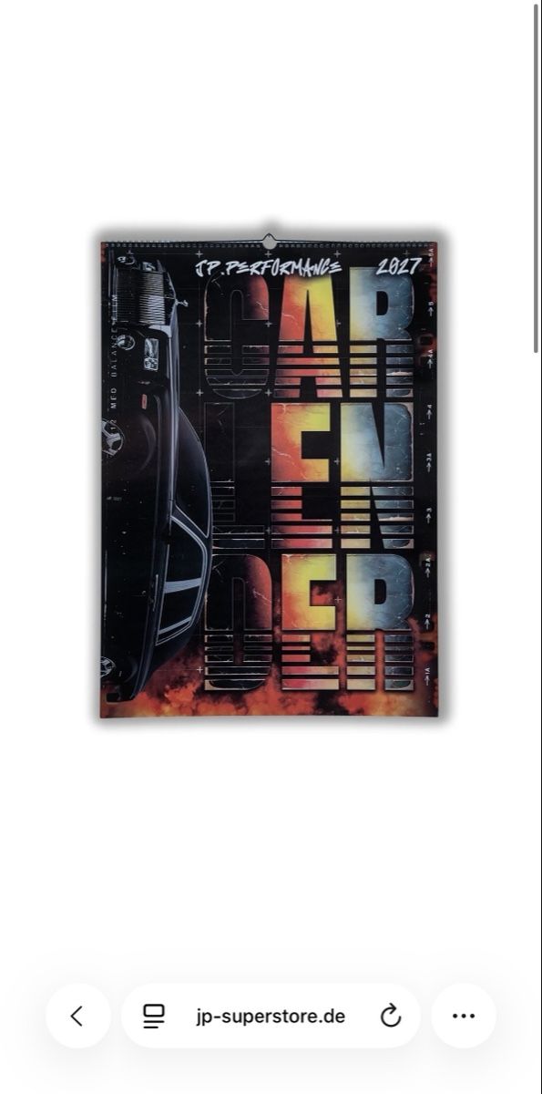 Kalender: JP Performance Carlender 2027 Kalender – Neu und originalverpackt aus Hausen AG von Lochos01 4