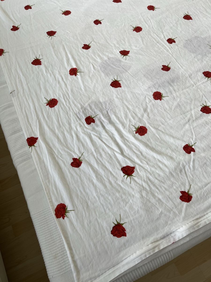Biancheria da letto: Rosenmuster Bettwäsche 148x200cm – Usato da Basel venduto da JJ.Elena 2