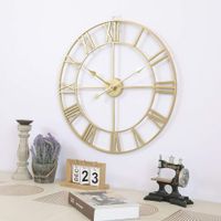 Wanduhr im Vintage-Stil, 47cm