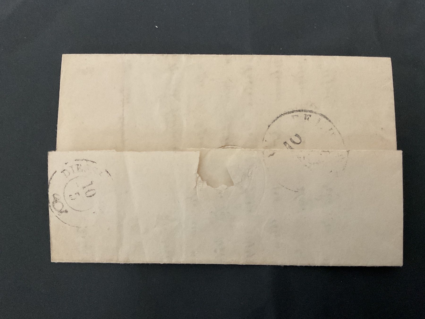 Tutti i francobolli: 1848 Faltbrief von Stein mit Inhalt – Usato da Rheinfelden venduto da ricci62 1