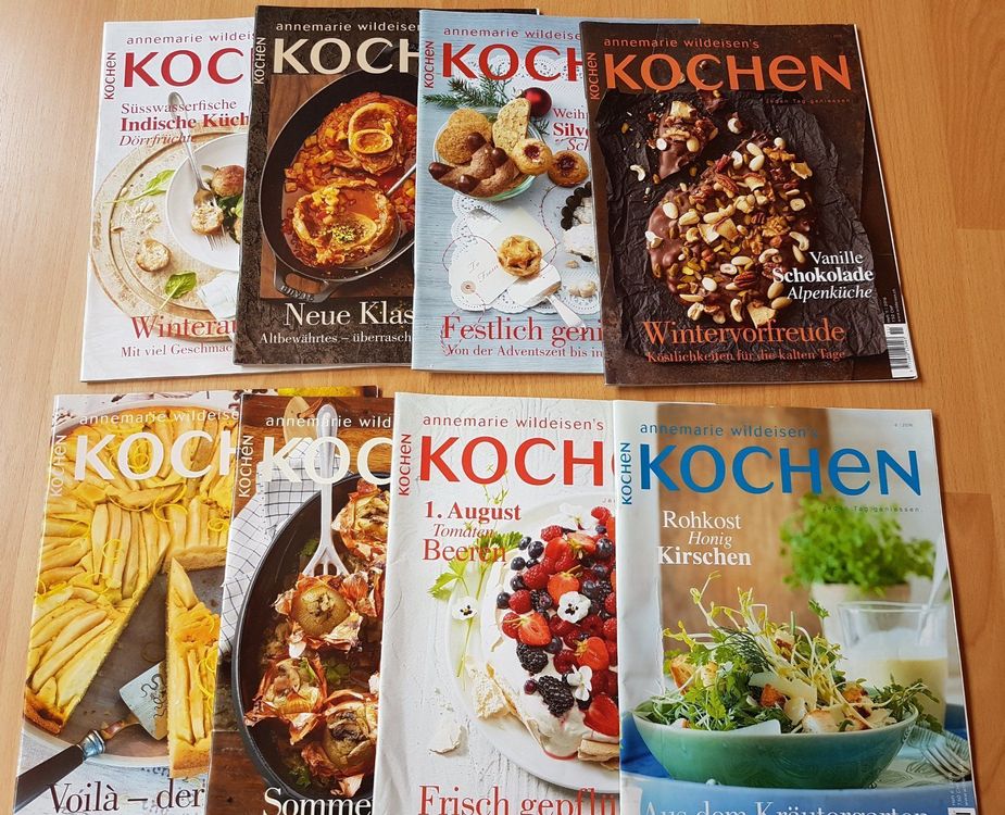 8 X KOCHEN ANNEMARIE WILDEISEN & 1 X LE MENU | Kaufen Auf Ricardo