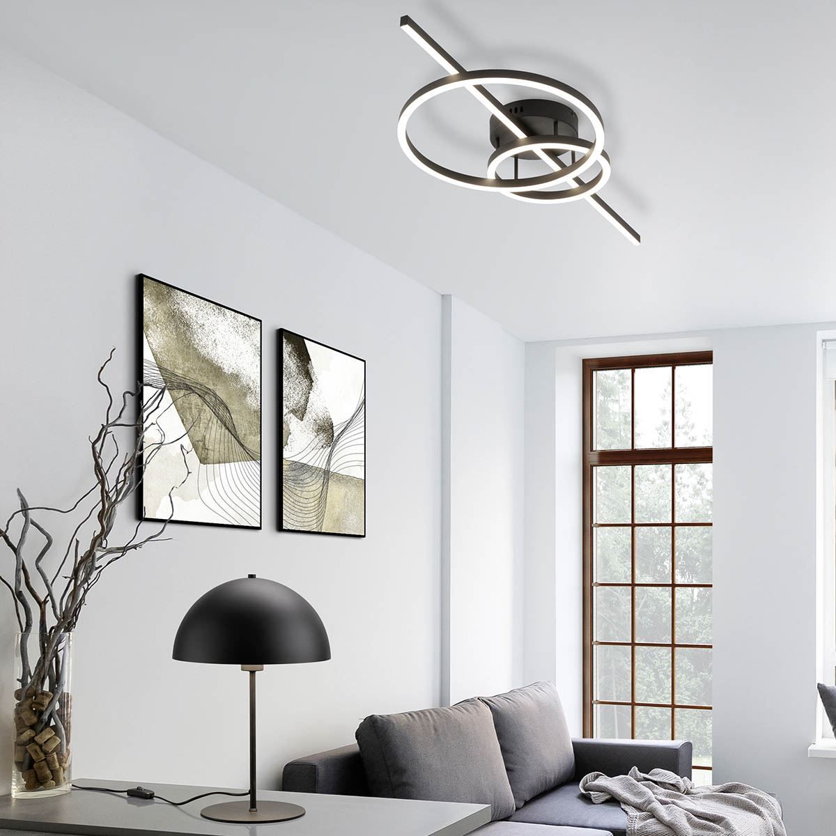 Lampadari & plafoniere: LED Deckenleuchte, 100 cm x 40 cm, CCT – Nuovo (secondo la descrizione) da Kreuzlingen venduto da Smart-Light 1