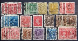 Kanada Lot mit alten Werten XIV