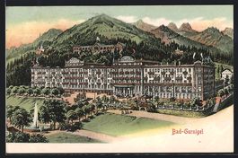 Bad Gurnigel, Blick zum Kurhaus, 1905