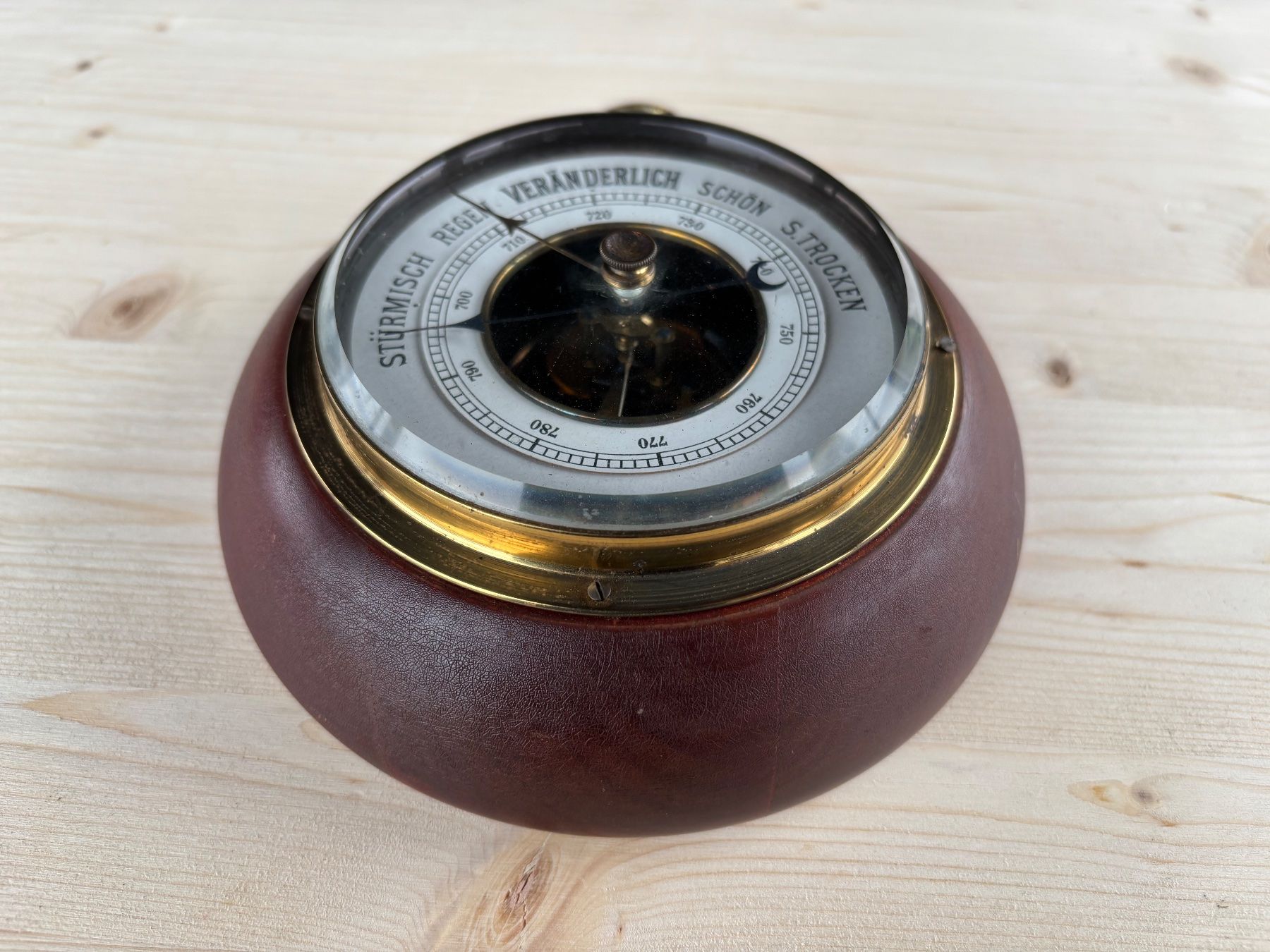 Altri elettrodomestici e apparecchi d’epoca: schöner alter runder Lufft Barometer – Usato da Feldbach venduto da Olive1 2