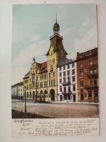 Tram, Schaffhausen Hotel Riesen 1902