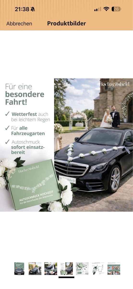 Ciondoli: Hochzeitsschmuck Auto – Nuovo (secondo la descrizione) da Ramsen venduto da and_69fs 1
