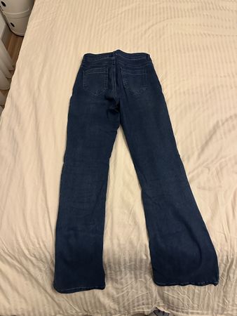 Calzedonia Jeans Schlaghose, dunkelblau, Gr. 38/M