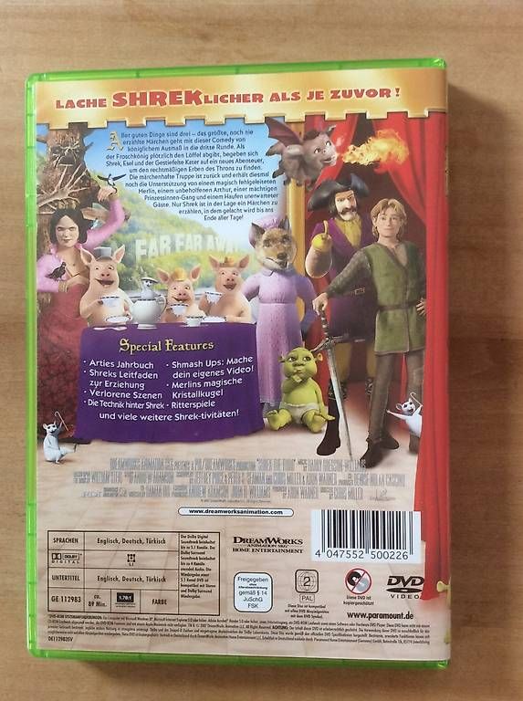 Tutti i DVDs: Shrek der Dritte – Usato da Unterägeri venduto da Aegericity 1