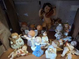 Konvolut Engel Figuren Deko Dekoration gebraucht 12 Stück
