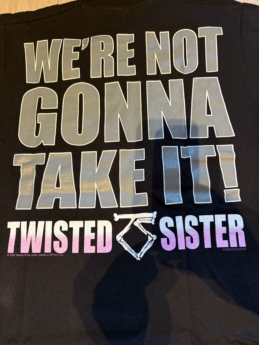 T-shirt: TWISTED SISTER shirt TOP – Nuovo (secondo la descrizione) da Herzogenbuchsee venduto da warrior77 3