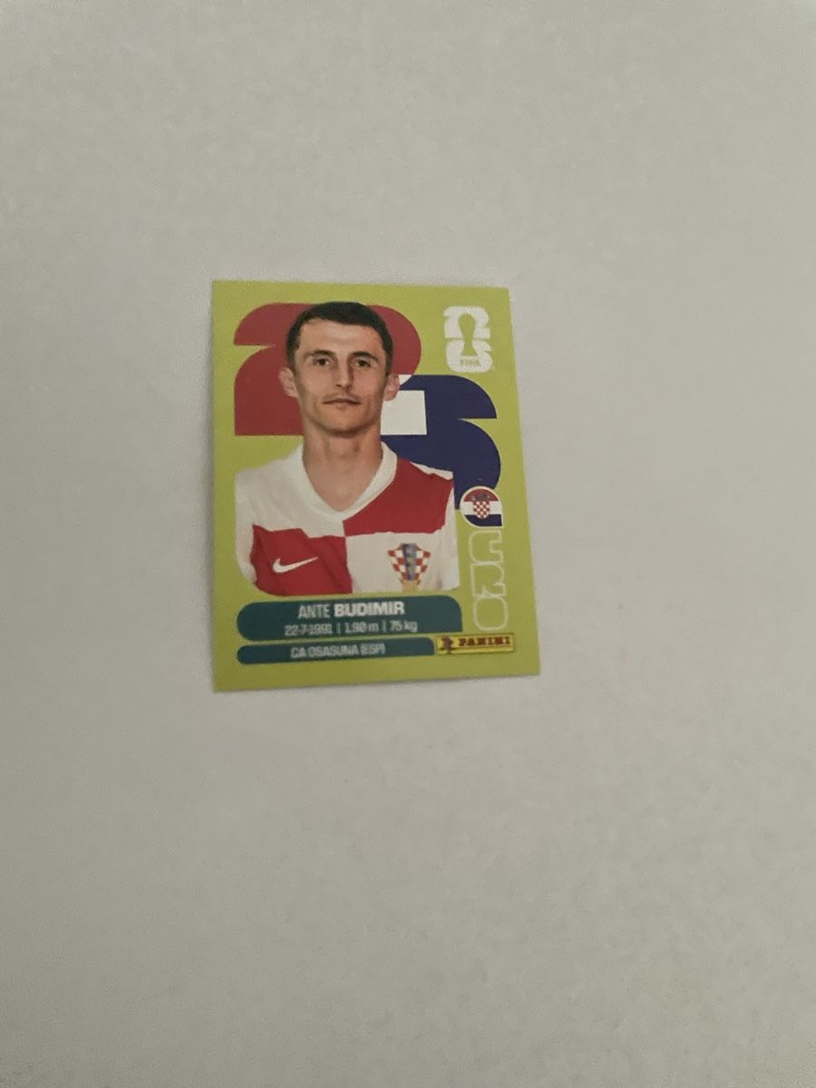 Panini Carte collezionabili: FIFA WM 2026 Ante Budimir CRO 18 – Nuovo (secondo la descrizione) da Winterthur venduto da Cobraforce