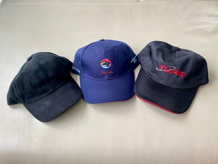 Caps / Mützen:  3 er Set - ADAC - TUAG - TOTAL  Neu