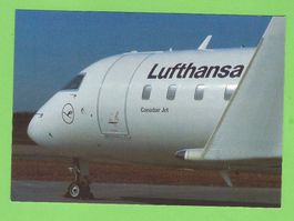 Lufthansa  Canadair Jet Flugzeug