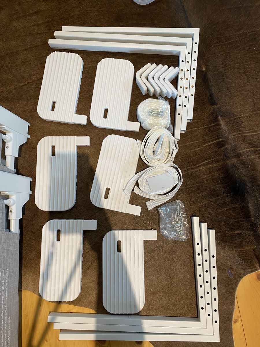 Lauf- & Sicherungsgitter: Bettgitter monkey mum für Boxspring Bett, grau – Gebraucht aus Speicher von Fam.Hartmann 5