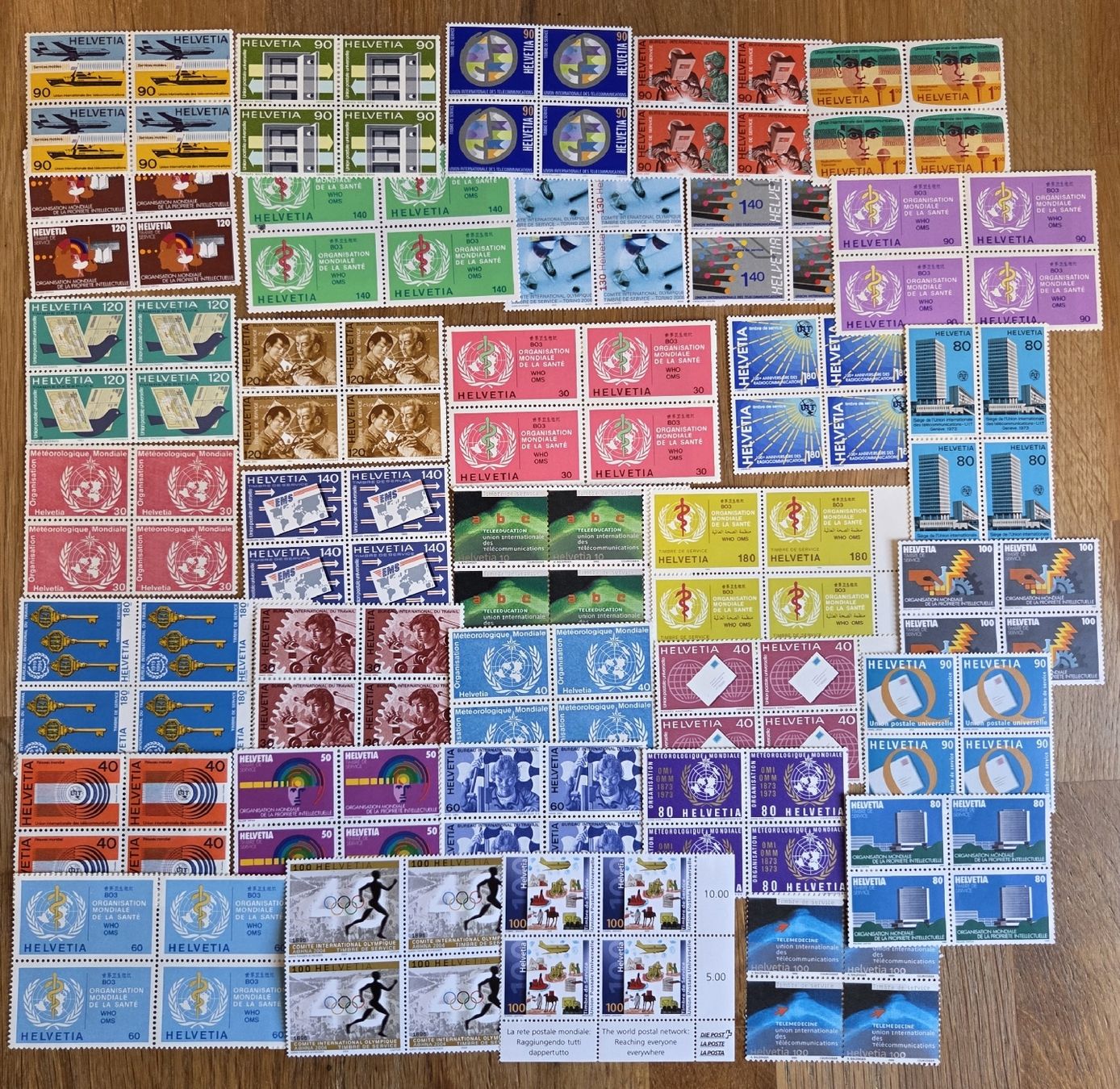 Alle Briefmarken: Briefmarken Postfrisch Wert 124 Fr. – Gebraucht aus Stans von Ducati16 1