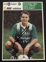 FC St. Gallen Autogrammkarte Adrian Eugster Saison 96/97