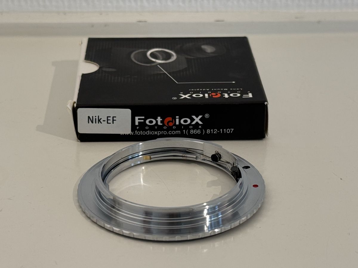 Adattatori foto: Fotodiox Nik-EOS Objektiv Adapter - Nikon zu Canon EOS – Usato da Arlesheim venduto da Dilong 2