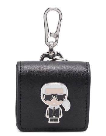 Karl Lagerfeld K/Ikonik leather airpod case