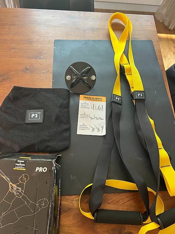 Hometrainer: P3 Pro Schlingentrainer mit Deckenhalterung von Tunturi – Usato da Arlesheim venduto da SKA_4144