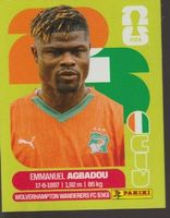 FIFA WORLD CUP 2026 Panini Sticker CIV 8 EMMANUEL AGBADOU