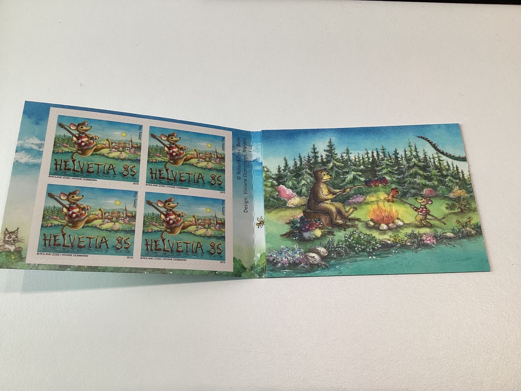 Alle Briefmarken: 2010 Markenheftchen Jimmy Flitz Briefmarken postfrisch – Neu (gemäss Beschreibung) aus Seftigen von Muggelwomb 2