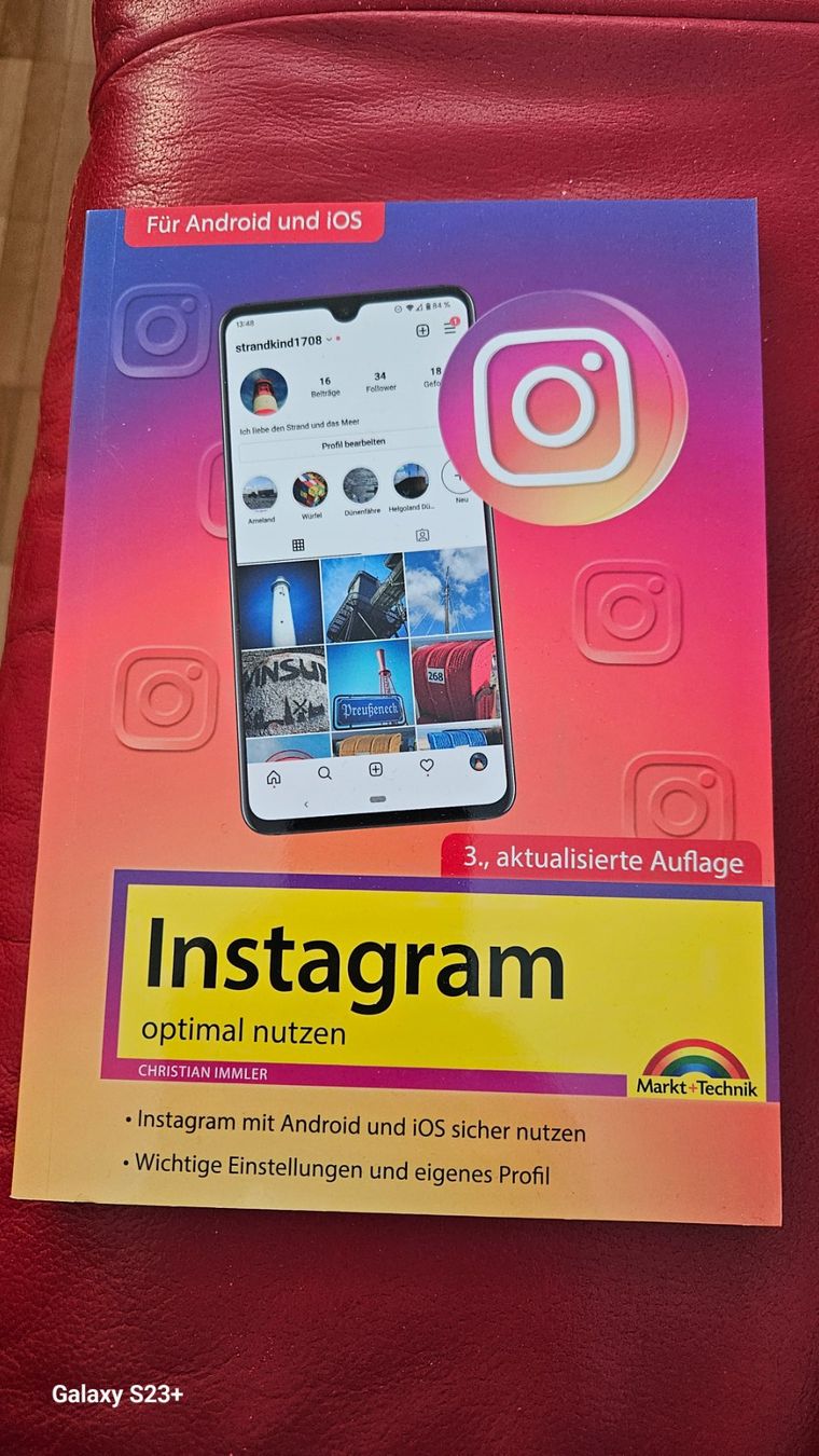 Libri: Buch "Instagram optimal nutzen" – Nuovo (secondo la descrizione) da Root venduto da Trinali