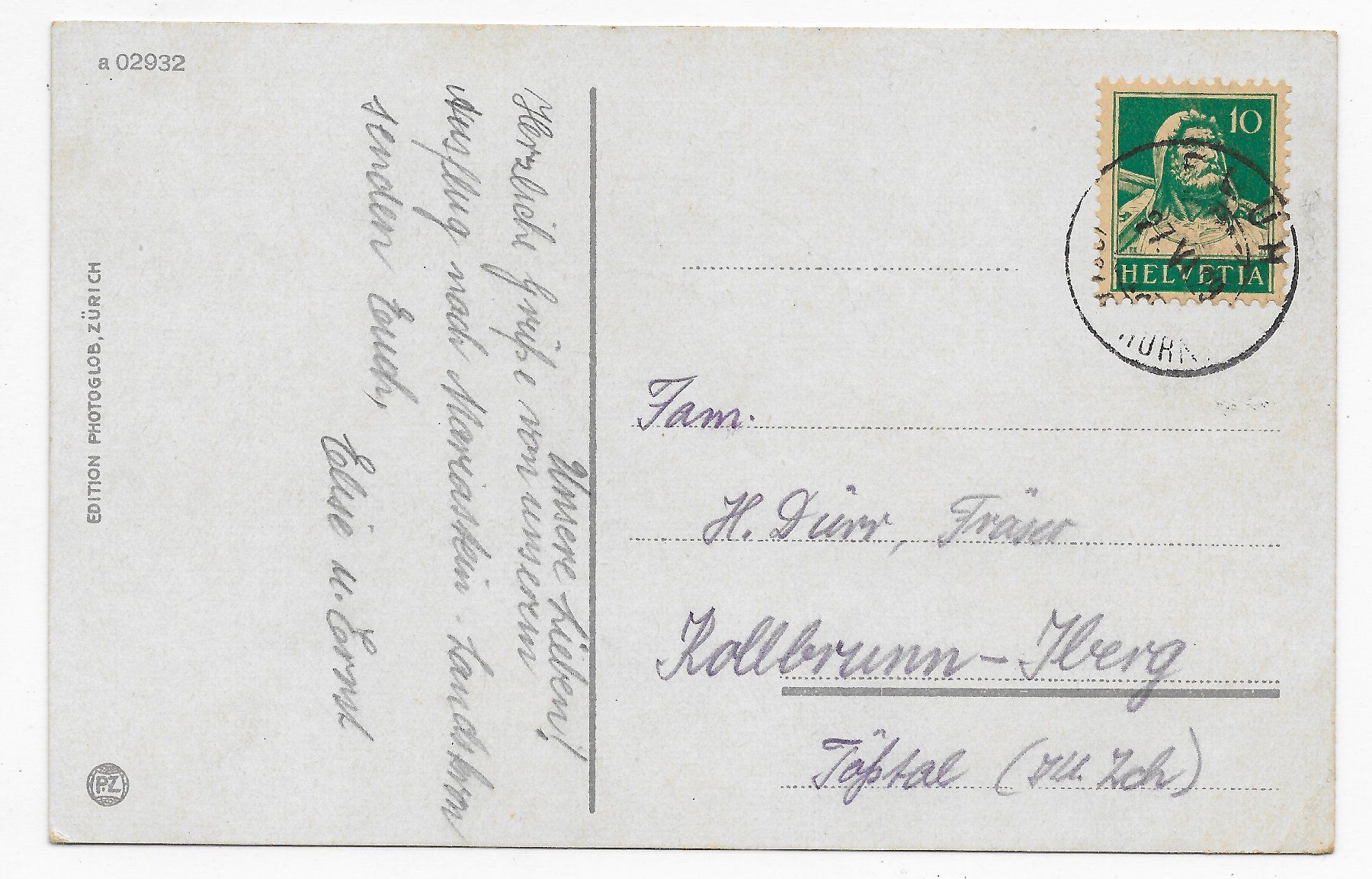 Cartoline postali: Ansicht Mariastein um1929 – Usato da Hefenhofen venduto da Richsalz 1