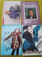 Musik - 4x handsigniert - Set
