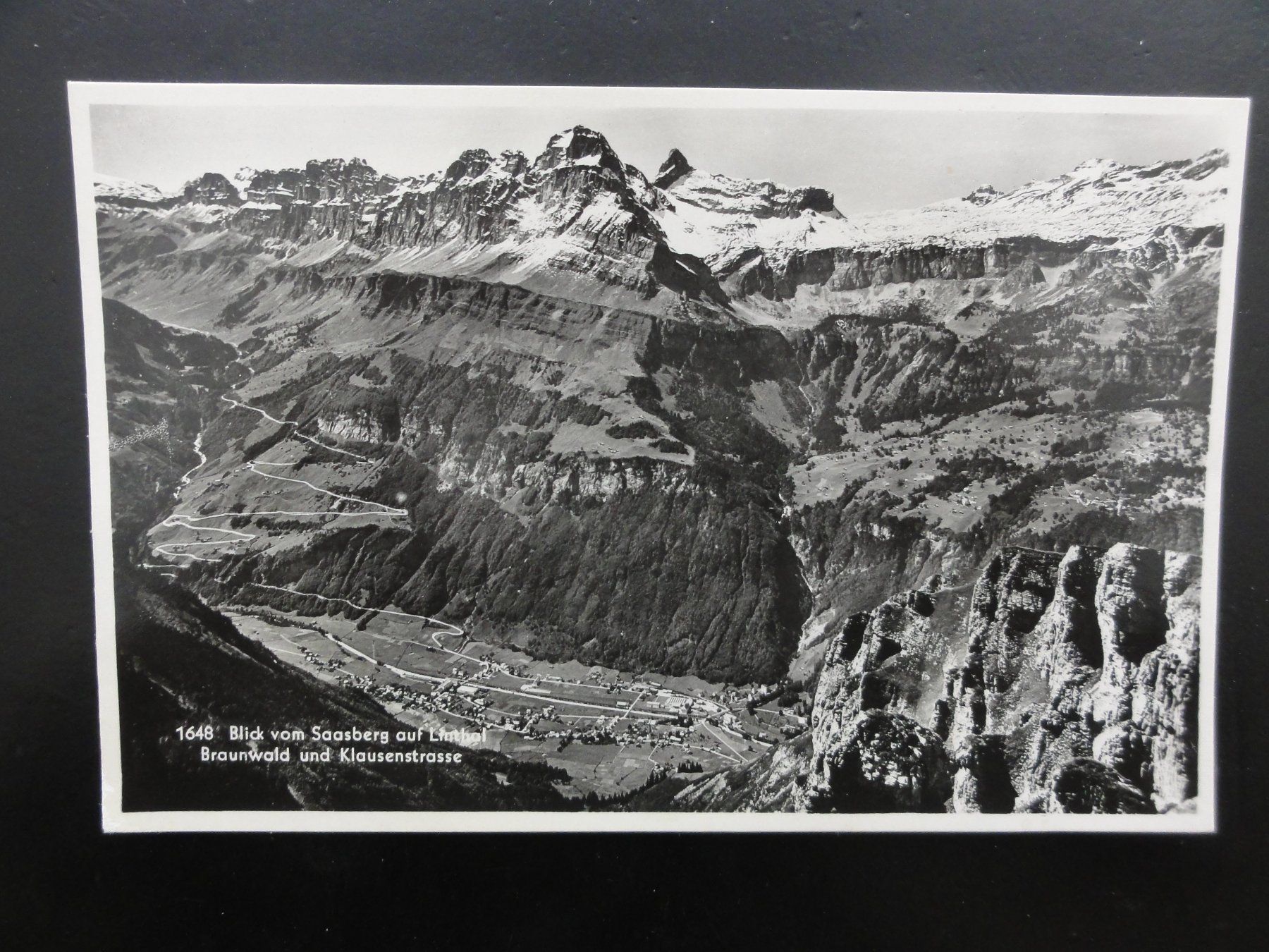 Ansichtskarten: Antike Postkarte Braunwald und Klausstrasse – Neu (gemäss Beschreibung) aus Abtwil SG von mutts1