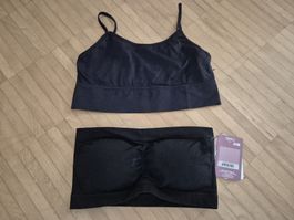 Magic comfort Bandeau, Gr. S & Top / Bustier, schwarz