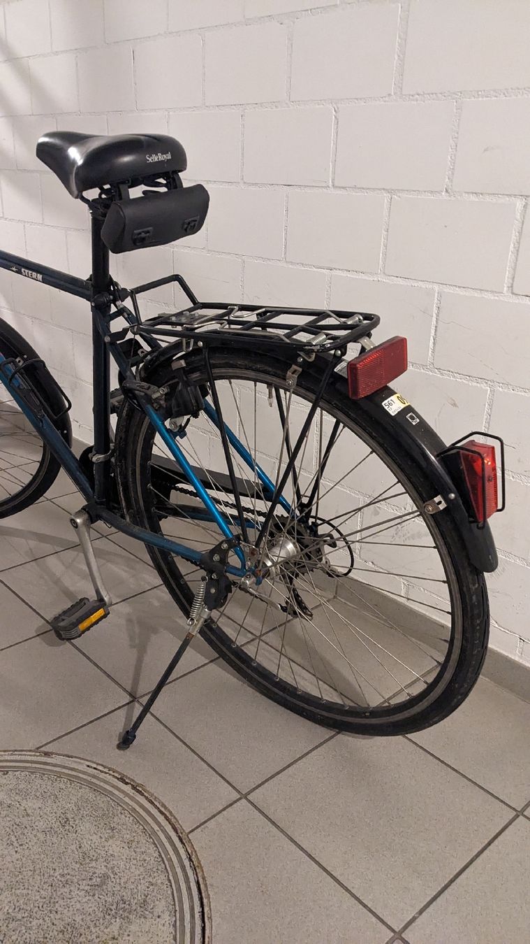 Stern Citybike blau 28 Zoll mit Gepäckträger (D'occasion) à Romanshorn ...