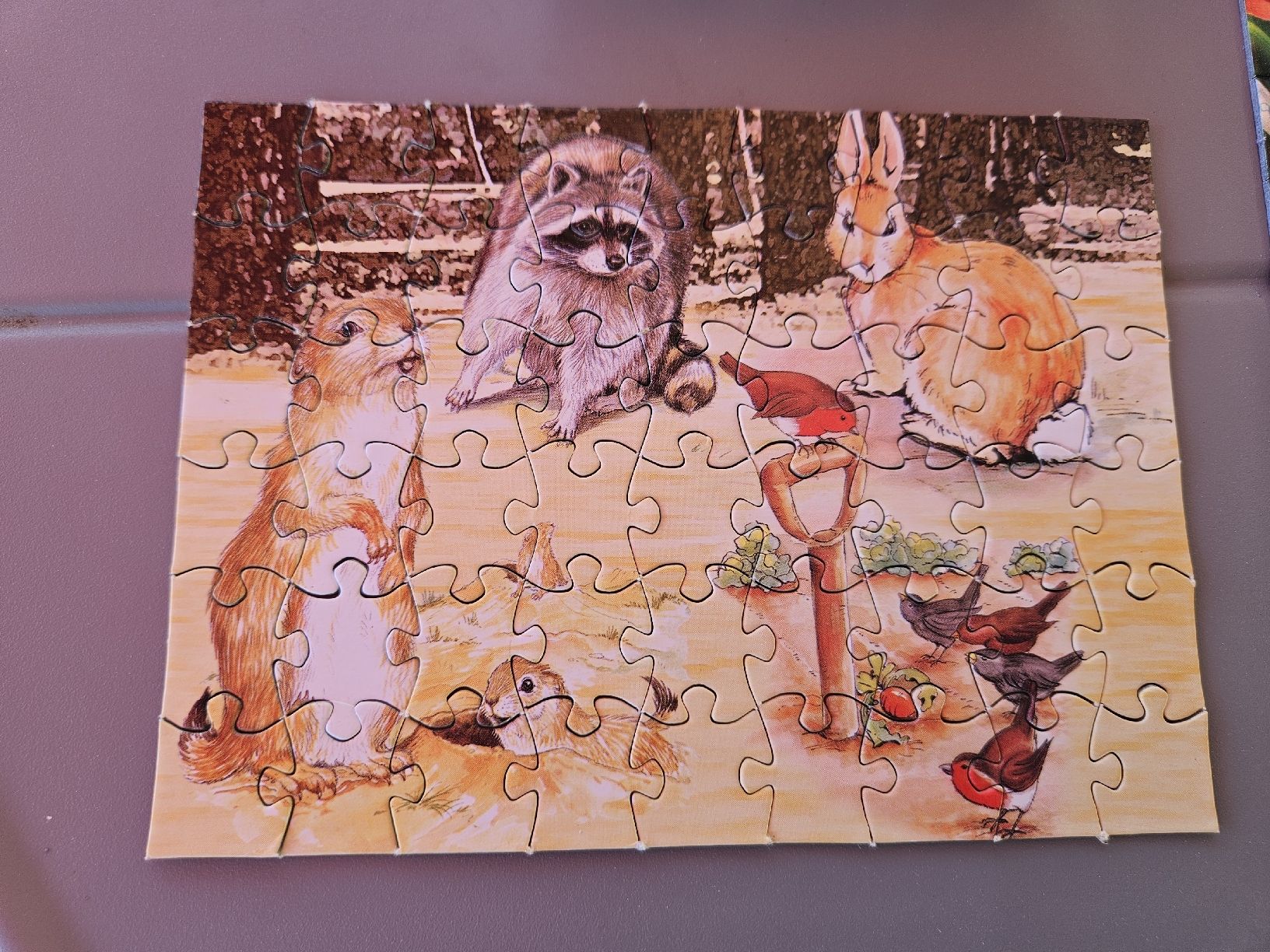 Puzzle: 2 kleine Reise Puzzle Set, Tiere – Usato da Ebikon venduto da SecondChance_byM 1