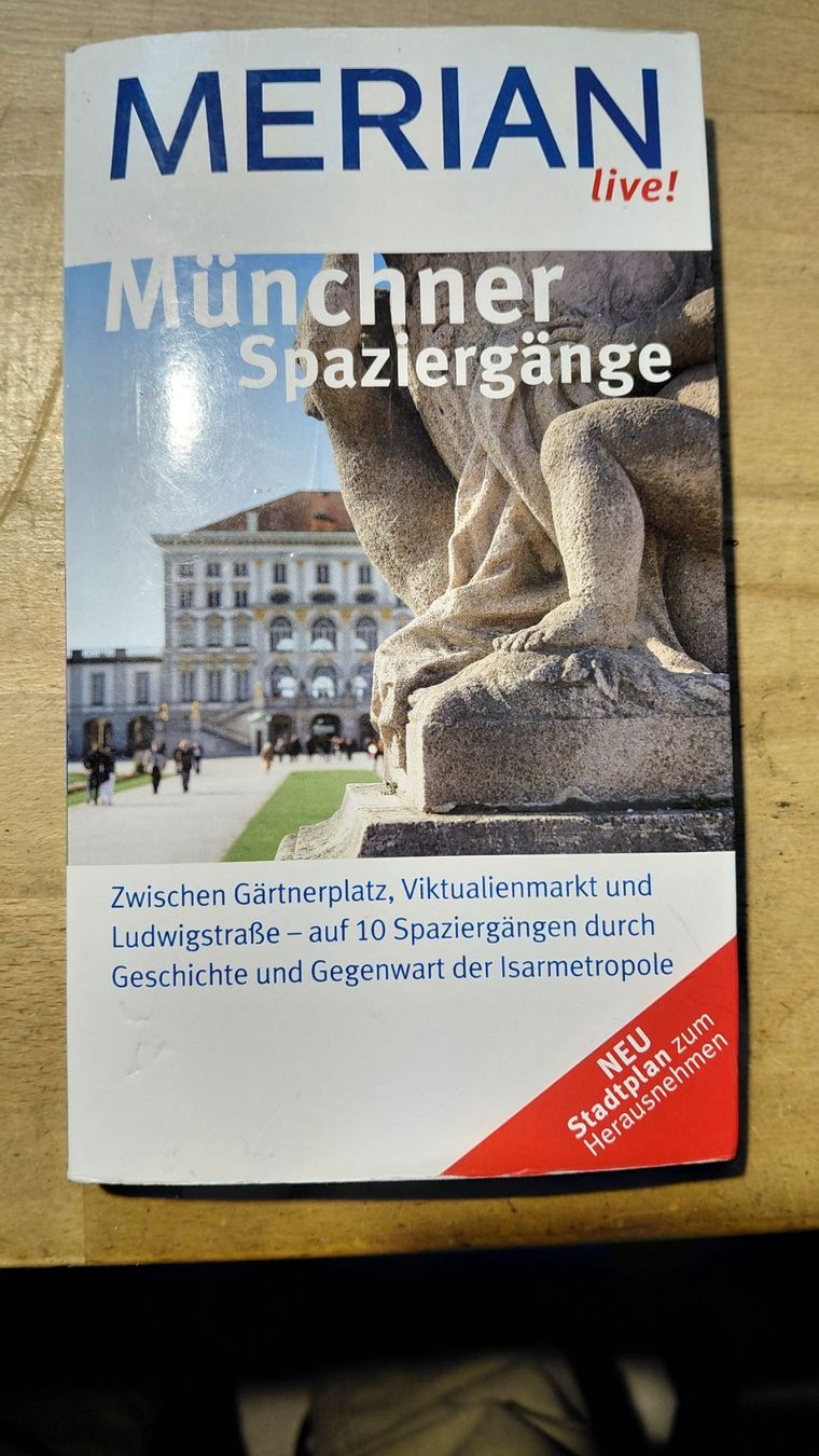 Bücher: Reiseführer Münchner Spaziergänge Merian live – Gebraucht aus Gelterkinden von martinom
