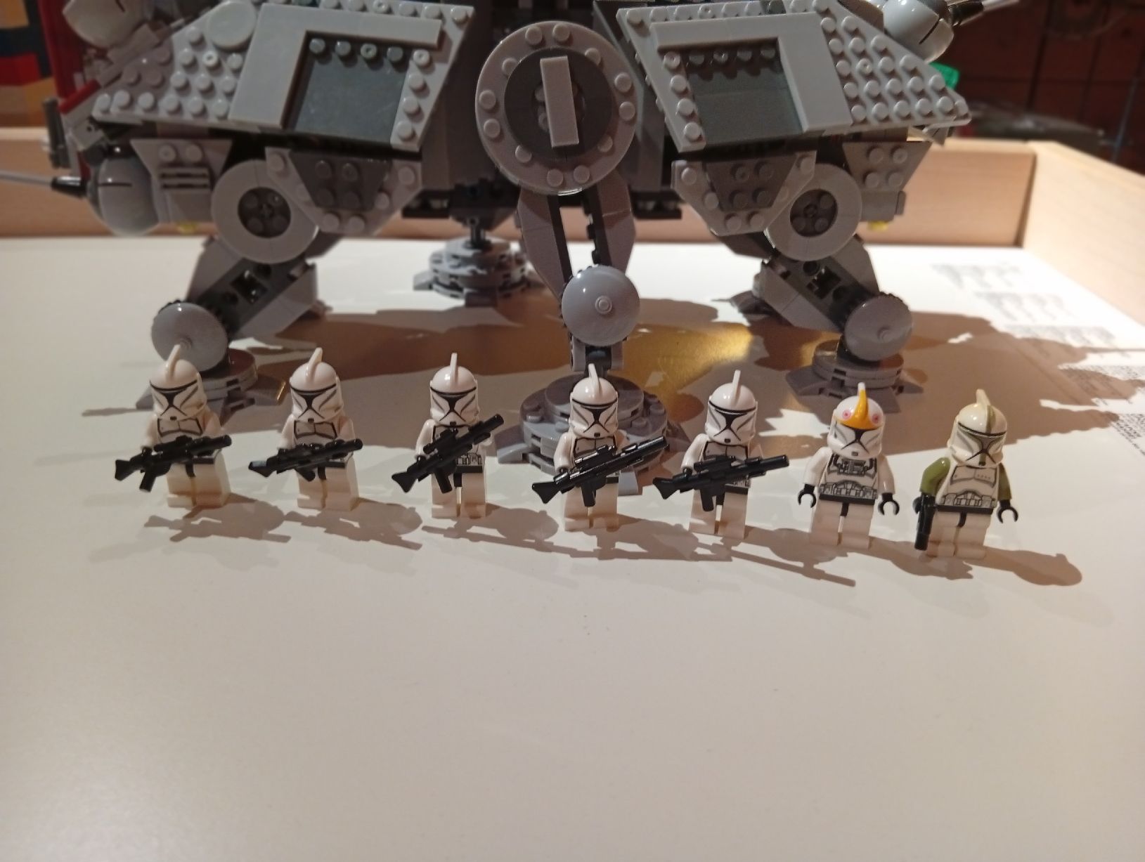 Baukästen: Star Wars AT-TE mit Figuren  – Gebraucht aus Trun von kawak1 2