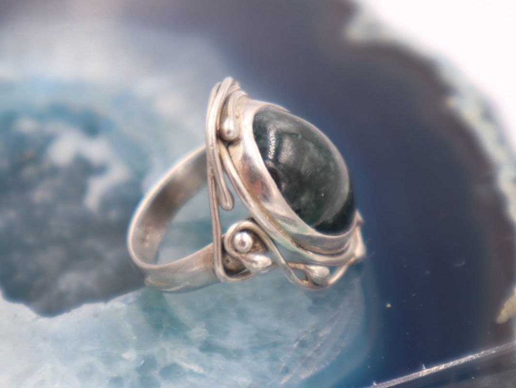 Anelli: Antiker Silber Ring Vintage Art Deco – Usato da Baden venduto da TellsKuchenhaus 3